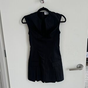 Peppermayo Elegant Black Mini Dress
